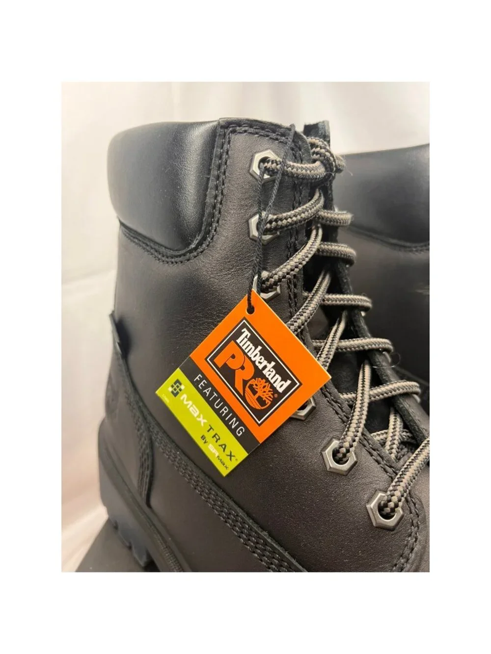 Timberland PRO A1W52 Work Boots Mens 10 Wide Steel Toe Waterproof Black NWT